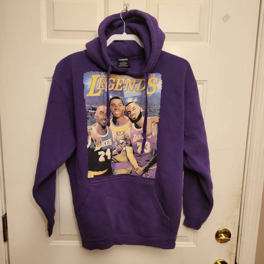 Keltex Lakers Legends Official Hoodie Sweatshirt, Mens Size L